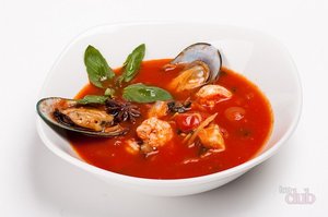 Как сварить суп из морепродуктов