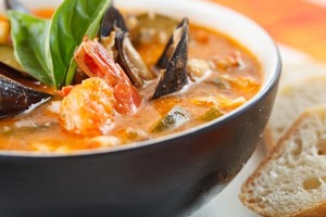 Рецепт супа из мореподуктов