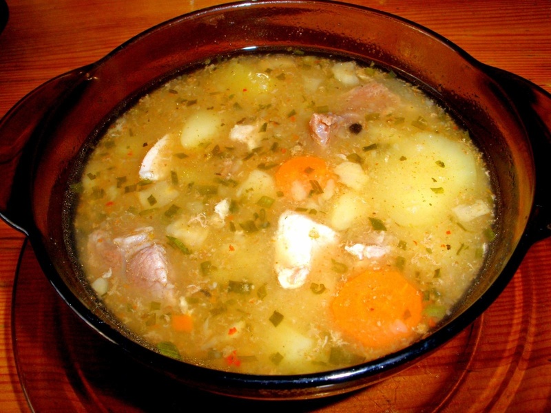 Рецепт супа со свининой