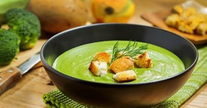 Суп-пюре из броколи: рецепты
