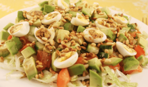 Вкусные рецепты салатов с кедровыми орешками