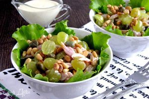  рецепты салатов с кедровыми орешками