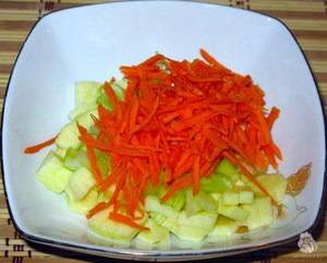 Салат из тыквы и моркрви