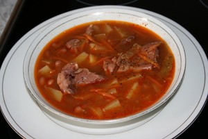 Суп харчо из свинины рецепт  с рисом