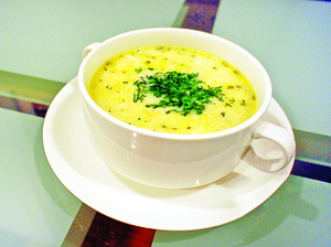 Ингредиенты для сырного супа