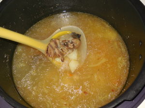Суп из рыбных консервов приготовление