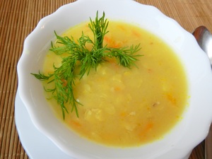 Гороховый суп с мясом