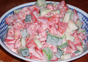 Как подготовить ингредиенты для салатов
