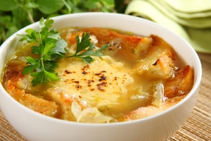 Луковый суп по французски