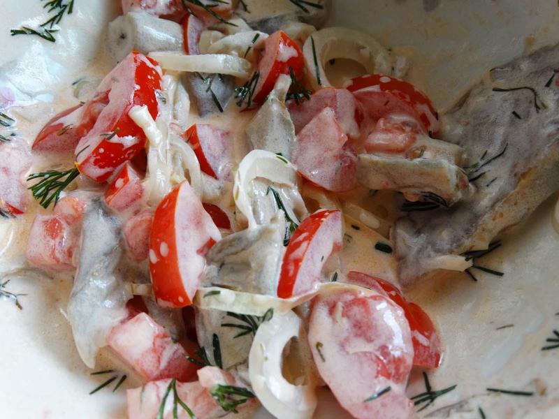 Салат с солеными грибами рецепт
