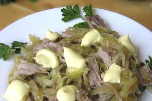 Простой рецепт салата из зелёной редьки 