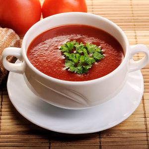 Суп пюре из томатов