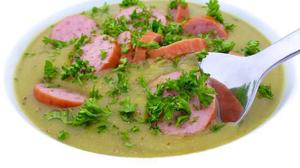 Гороховый суп с колбасой суп с колбасой рецепт