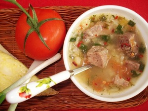 Классический мясной суп