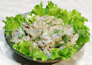 Рецепты приготовления закусок с салатом Айсберг