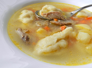 Рецепт супа с клецками